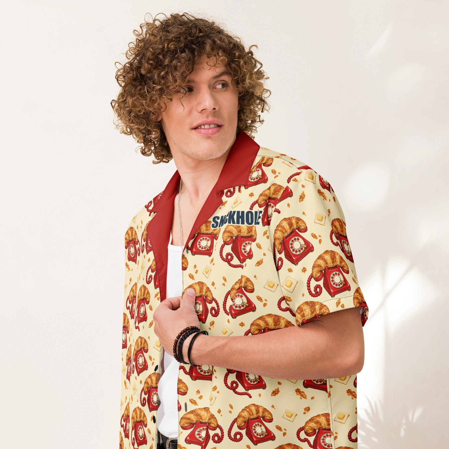 Croissant Hotline — Resort Shirt