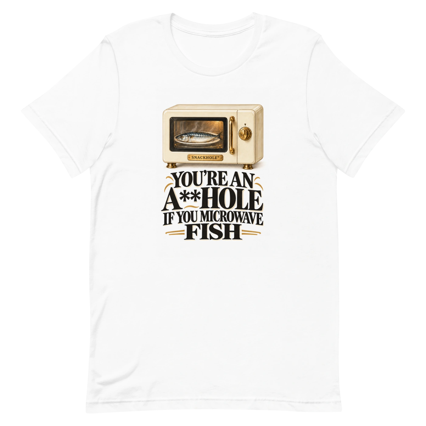 Microwave Fish — Tee — Front