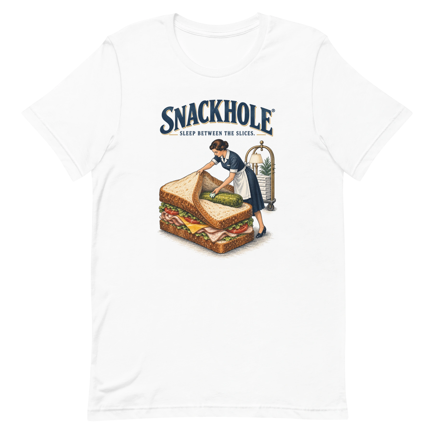 Turndown Sandwich — T-shirt — Front