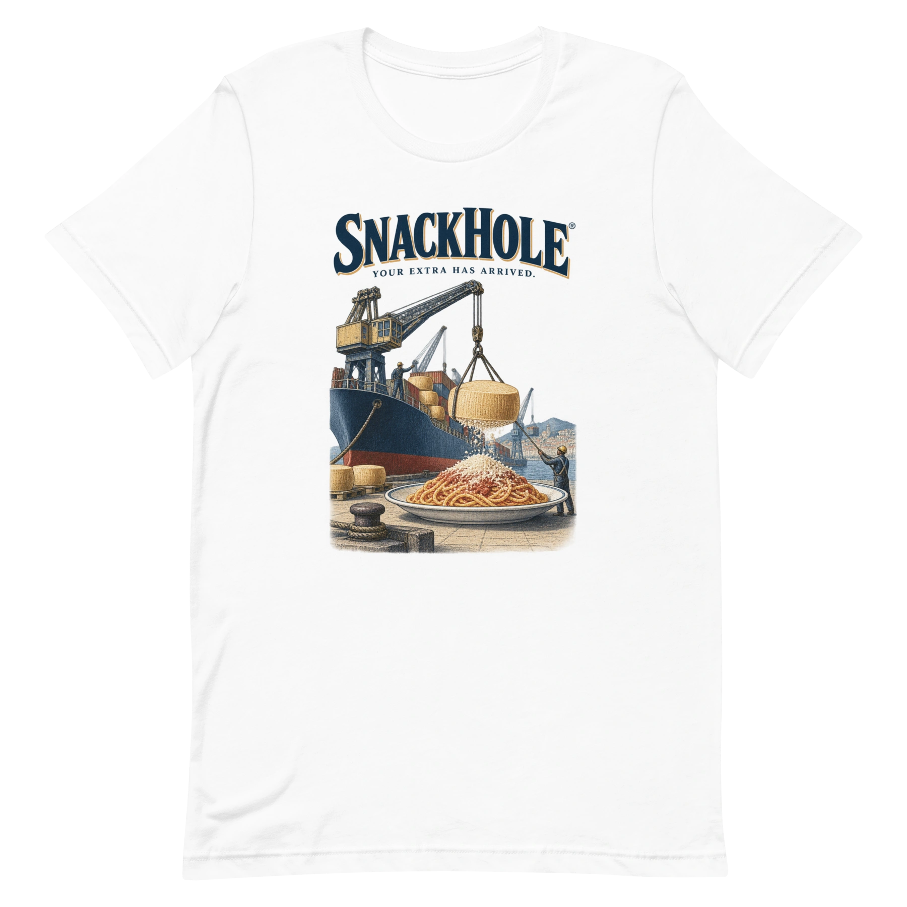 Cheese Dock — T-shirt — Front