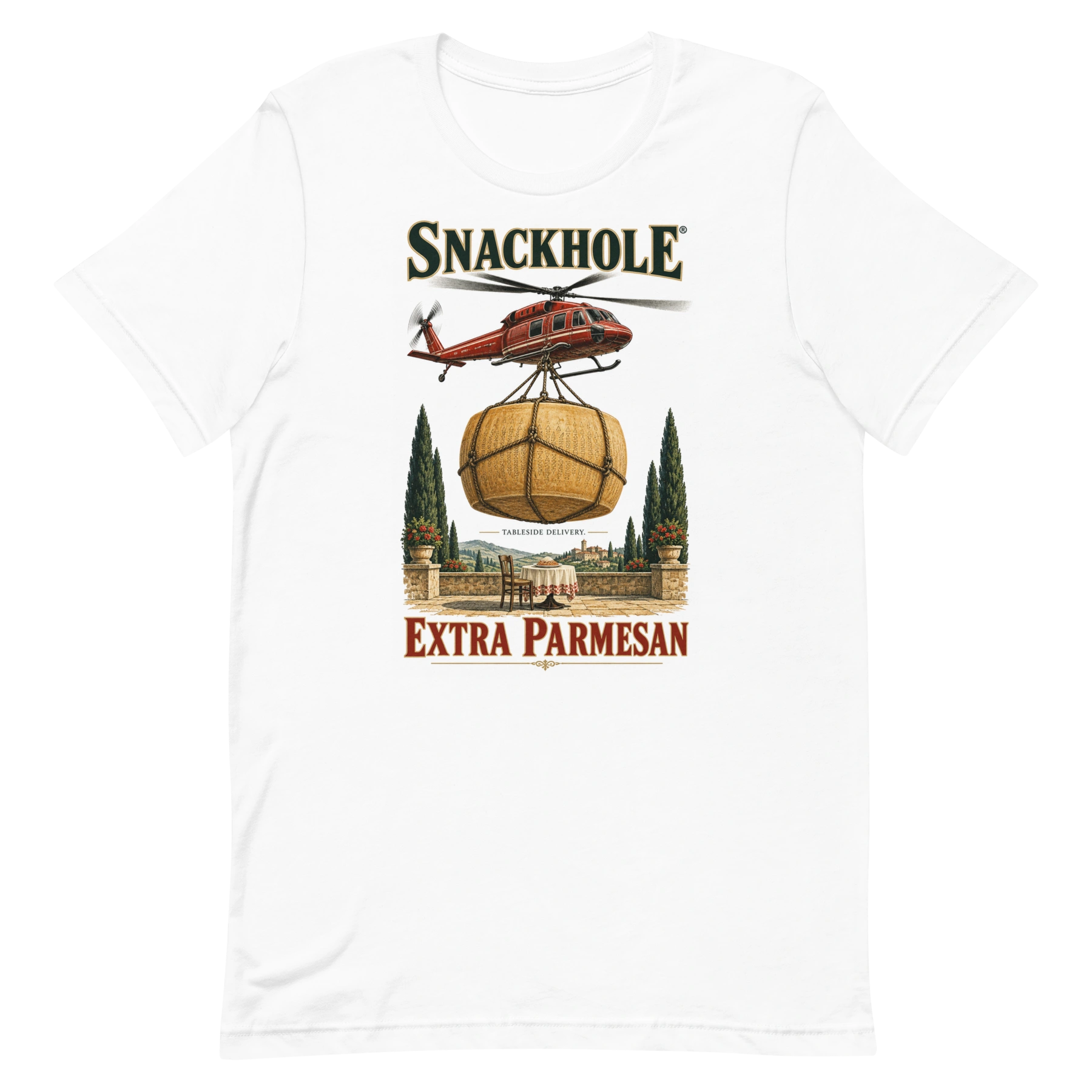 Tableside Delivery — T-shirt — Front