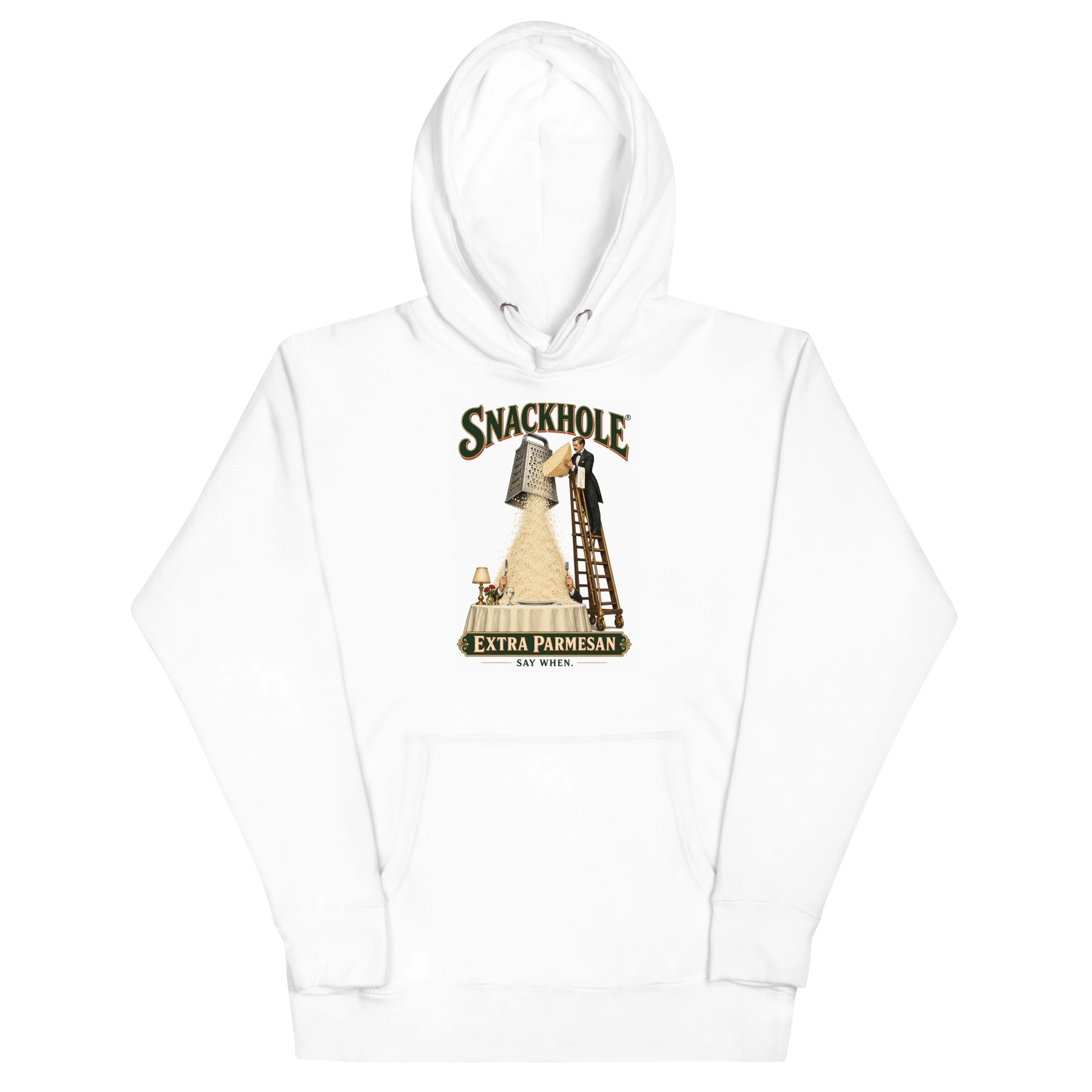 Say When — Hoodie — Front