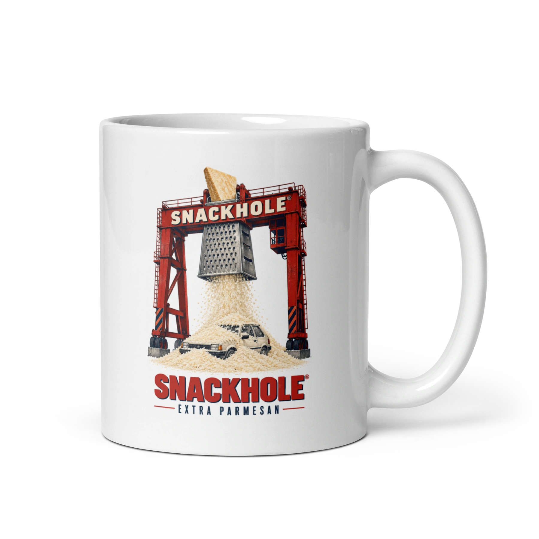 Extra Parmesan — Mug — Front