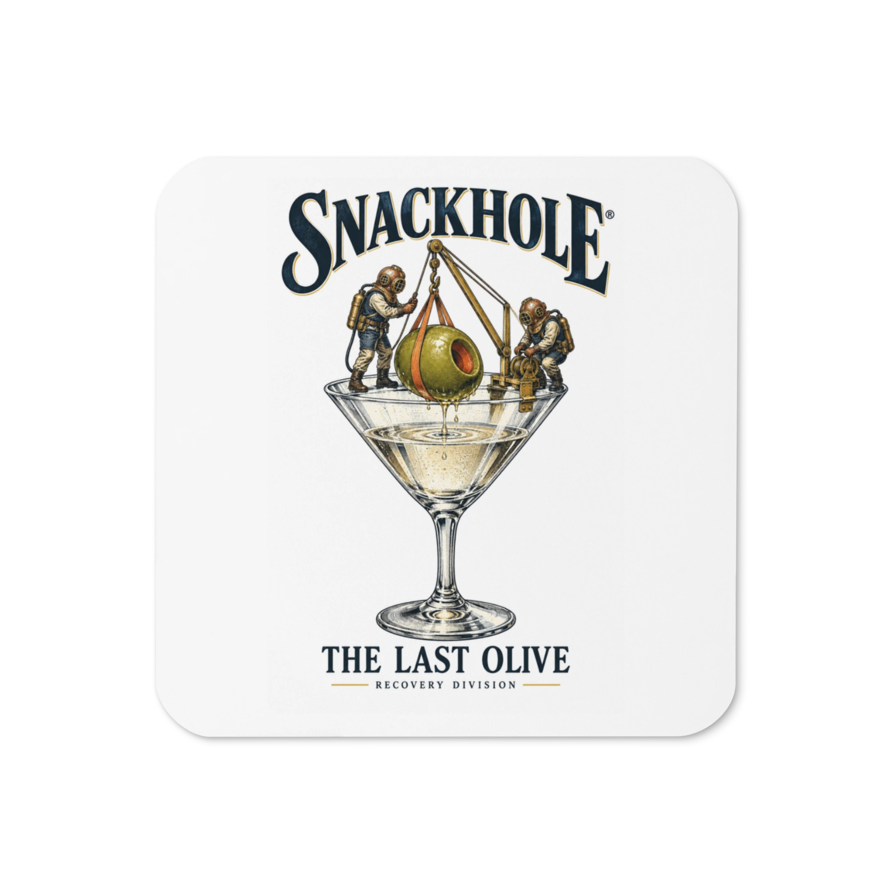 The Last Olive — Coaster — Front