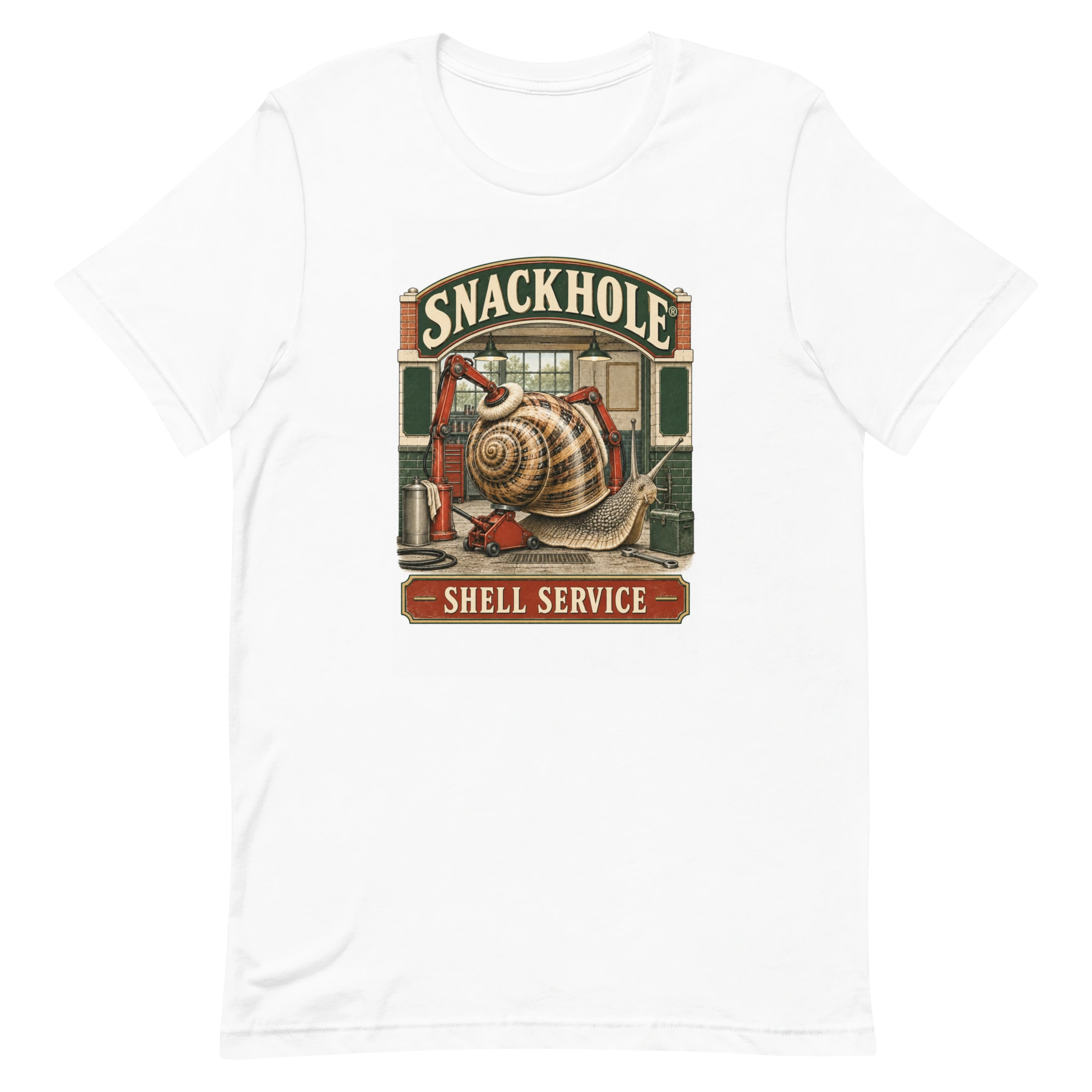 Shell Service — T-shirt — Front