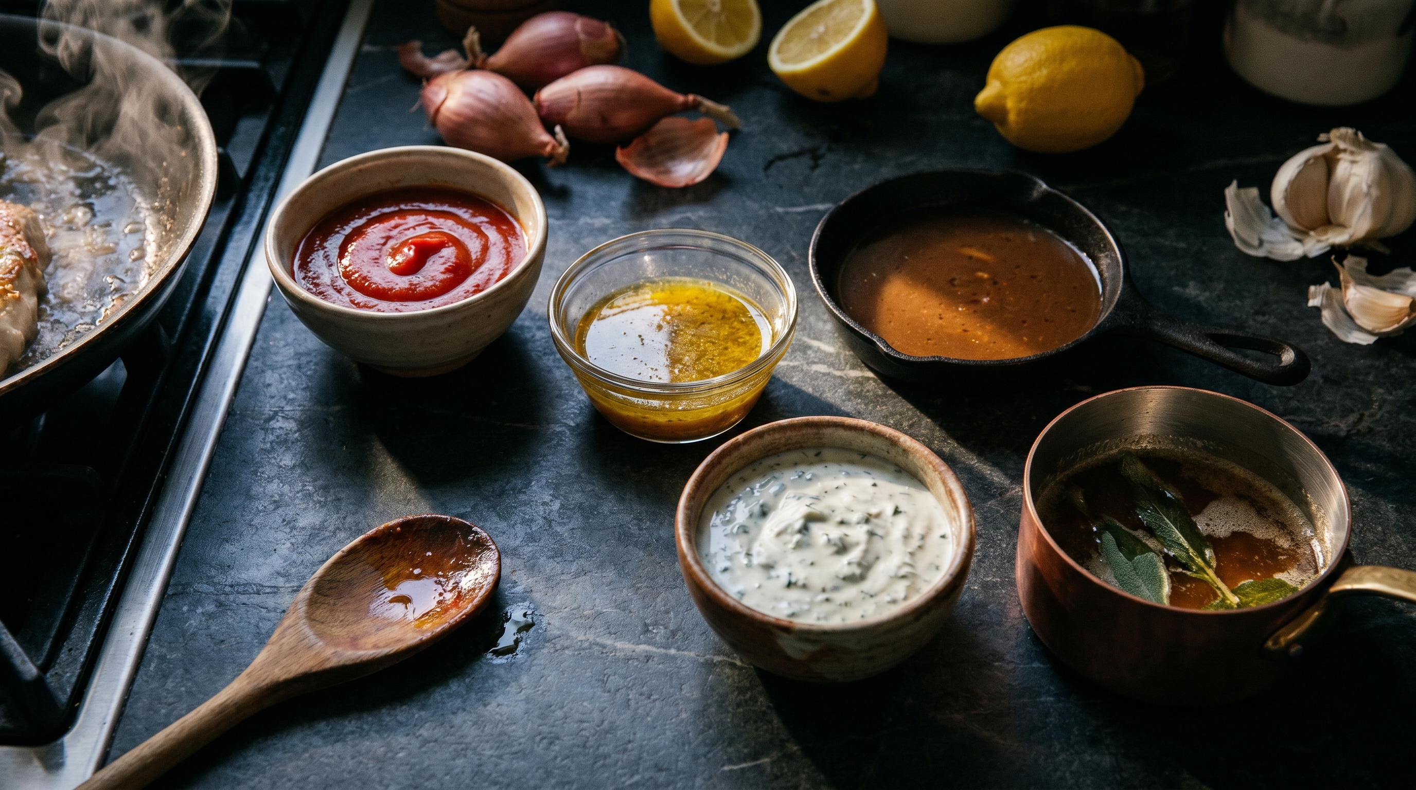The Only Five Sauces You Need When Dinner Has Already Started Falling Apart