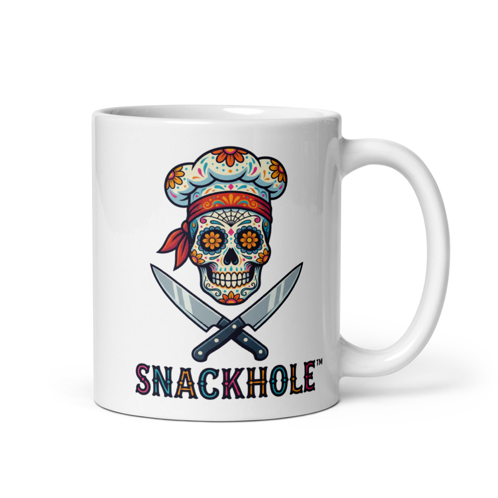 Calavera Chef Mug — mockup